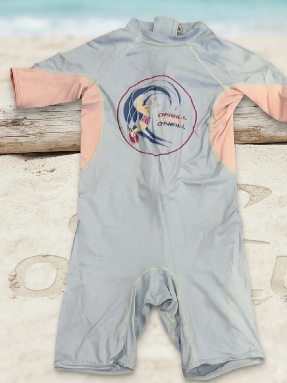 Authentic O’Neill little boys one piece lightweight rash guard swimsuit Sz 6